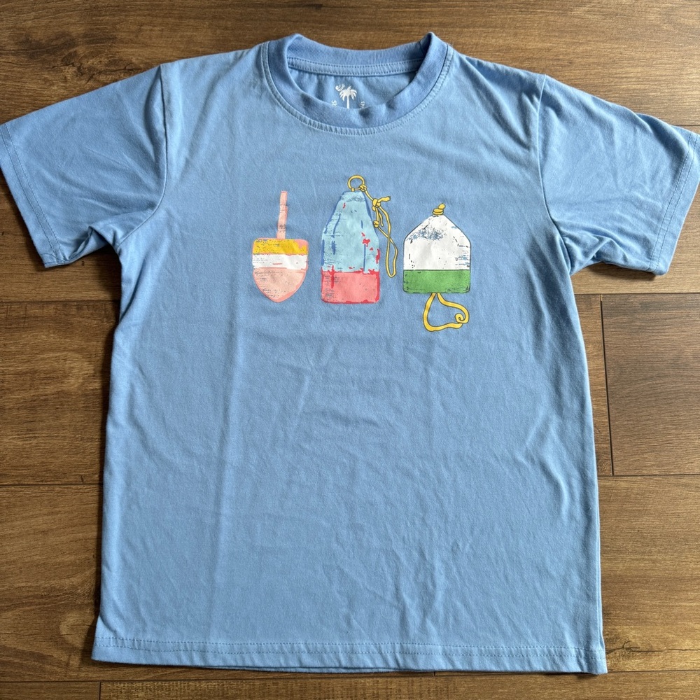 Boys Graphic Tea Buoy Beach By Shrimp and Grits